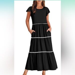 MEROKEETY Maxi Dress